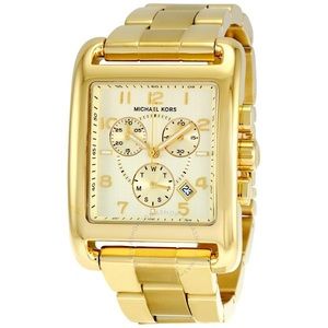 MK JetSet Chrono Gold-tone Ladies Watch